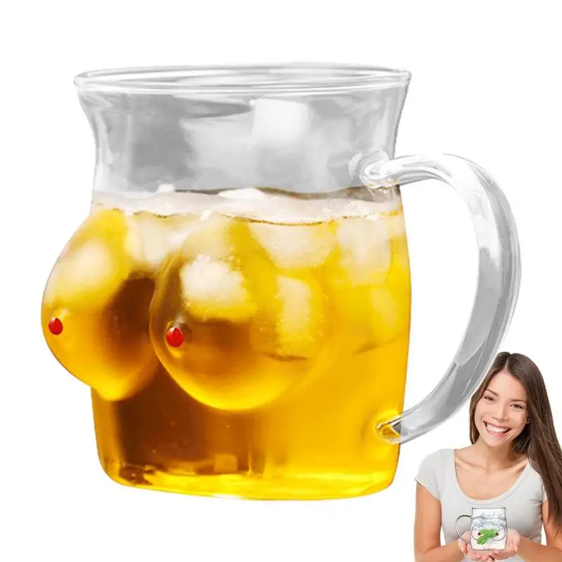 

Transparent Coffee Cup Portable Stuck In Glass Drinking Accessory Reusable Whiskey Shot Glasses Handcrafted Barware Mugs