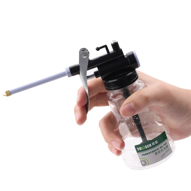 250ml Oil Cans Plastic Transparent Hose High Pressure Grease Hose Oiler Mini Grease Gun Hose Oil Injector Can Oil Pump
250ml Oil Cans Plastic Transparent Hose High Pressure Grease Hose Oiler Mini Grease Gun Hose Oil Injector Can Oil Pump