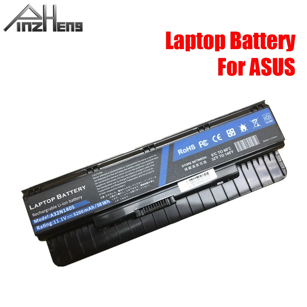 PINZHENG Laptop Battery For ASUS A32-K55 A32N1405 A32-K53 X550E K40 X550 X200CA X455 A45 A55 A75 K45 K55 For ASUS K75 Series
PINZHENG Laptop Battery For ASUS A32-K55 A32N1405 A32-K53 X550E K40 X550 X200CA X455 A45 A55 A75 K45 K55 For ASUS K75 Series