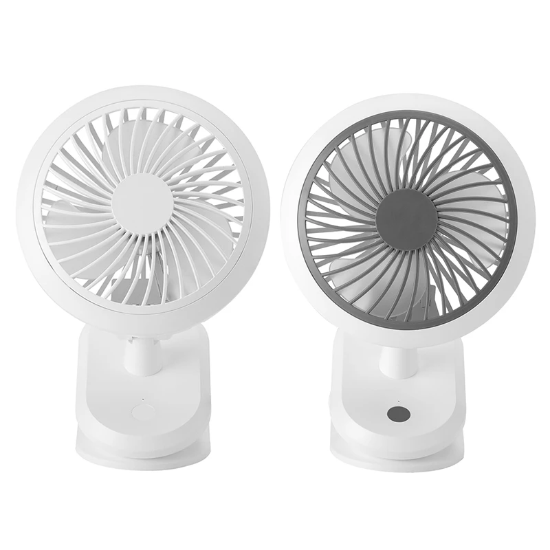 

Clip On Fan USB Desk Fan With 320° Rotation For Baby Stroller Crib Top Car Seat Cart Treadmill Home Office