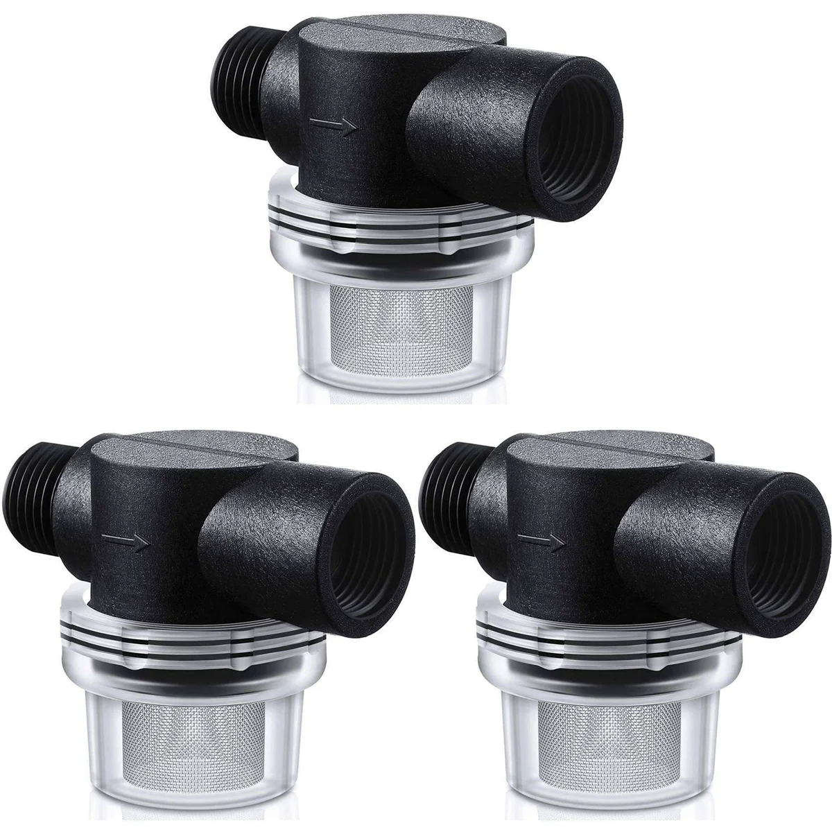 3X Water Pump Strainer Filter, RV Replacement 1/2 Inch Twist-on Pipe Strainer Compatible with or Pumps
3X Water Pump Strainer Filter, RV Replacement 1/2 Inch Twist-on Pipe Strainer Compatible with or Pumps