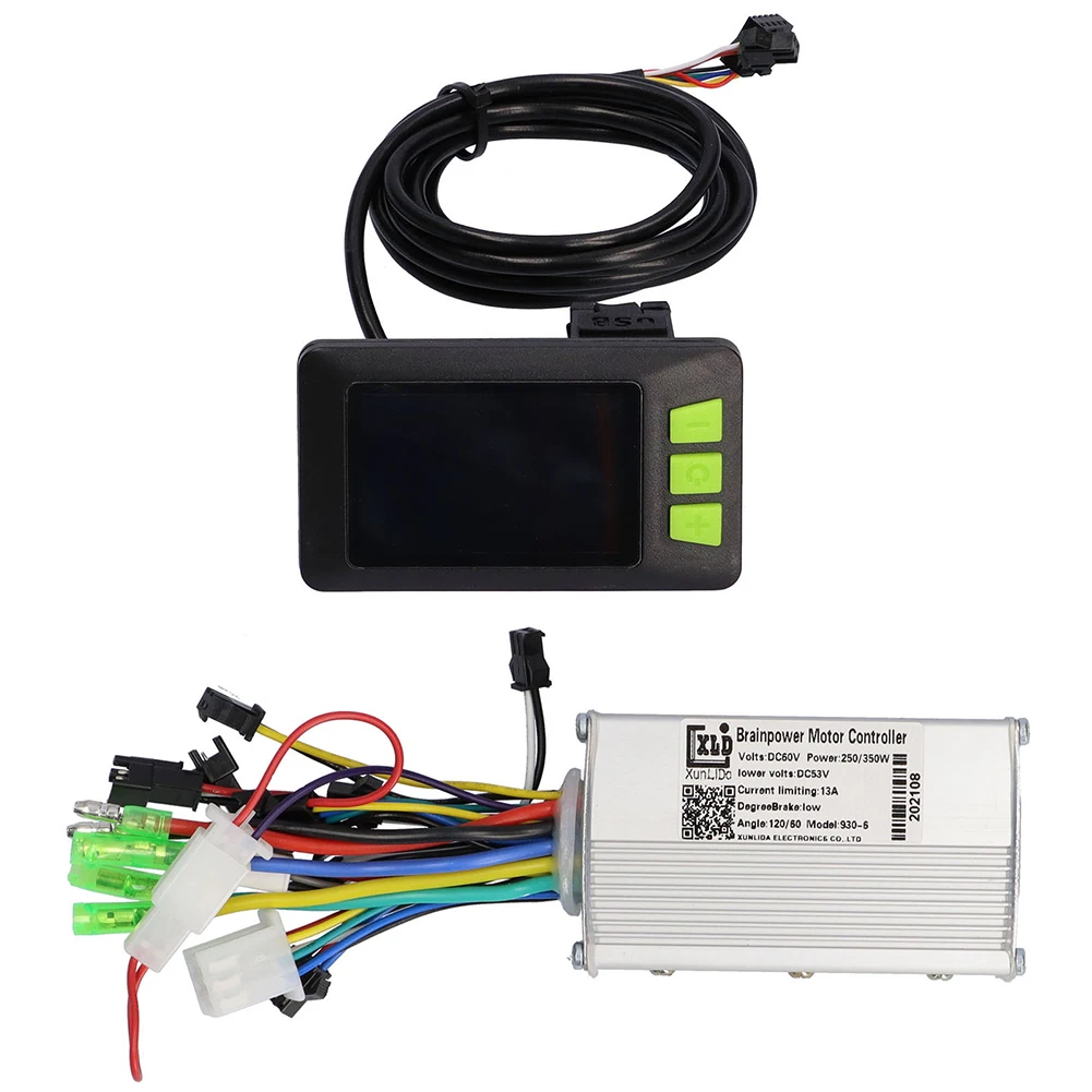 60V 250W/350W Electric Bicycle Controller Brushless with LCD Display Waterproof E-Bike Electric Scooter Brushless Controller
60V 250W/350W Electric Bicycle Controller Brushless with LCD Display Waterproof E-Bike Electric Scooter Brushless Controller