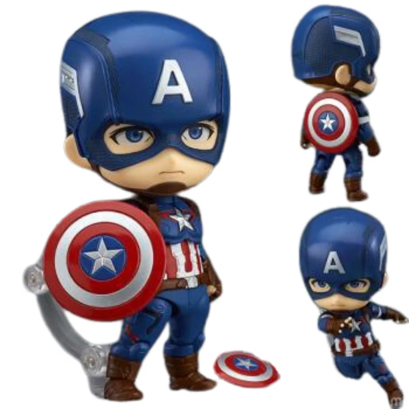 10Cm Marvel Comics The Avengers Movie Anime Characters Figure Captain America: Civil War Face Change Model Movable Version Q Toy 
10Cm Marvel Comics The Avengers Movie Anime Characters Figure Captain America: Civil War Face Change Model Movable Version Q Toy