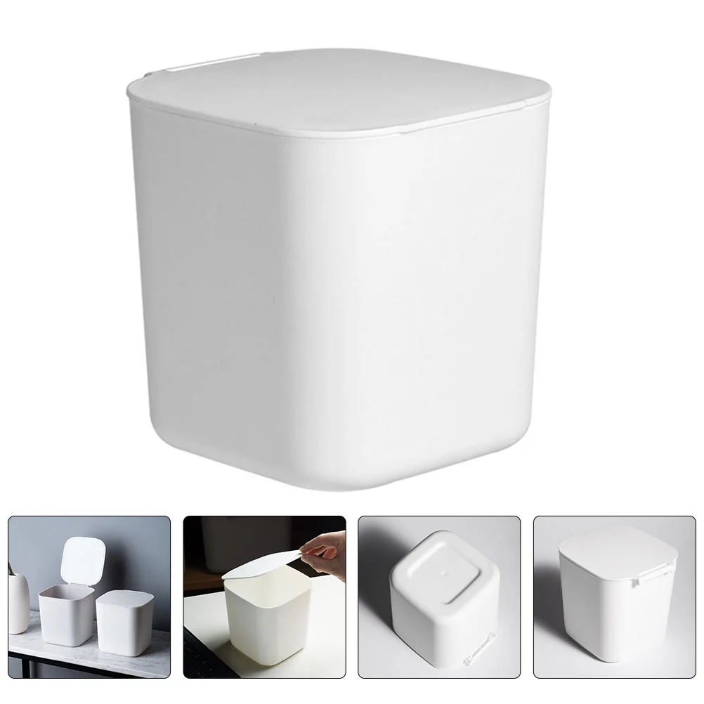 Trash Can Bin Garbage Small Container Mini Desktop Waste Kitchen Rubbish Lid Storagetabletop Office Countertop Wastebasket Desk
Trash Can Bin Garbage Small Container Mini Desktop Waste Kitchen Rubbish Lid Storagetabletop Office Countertop Wastebasket Desk