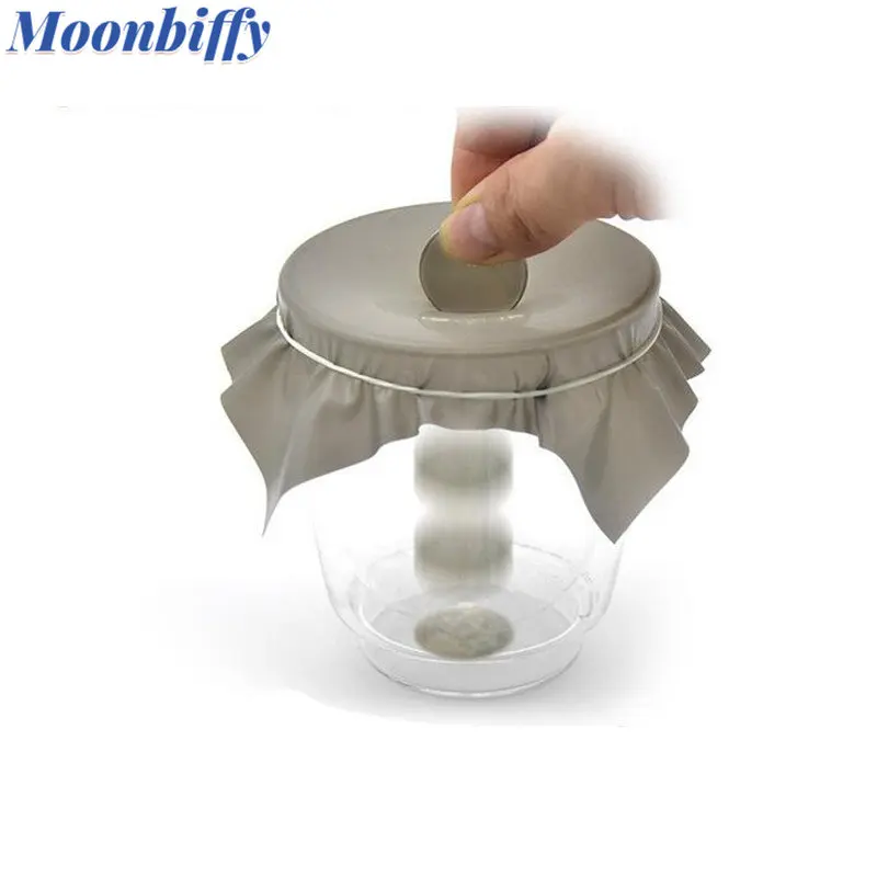 1pc New Coin Penetration Magic Tricks Dish Coin Thru Rubber Sheet Into Cup Black Hole Magic Trick Mentalism Props Illusion
1pc New Coin Penetration Magic Tricks Dish Coin Thru Rubber Sheet Into Cup Black Hole Magic Trick Mentalism Props Illusion