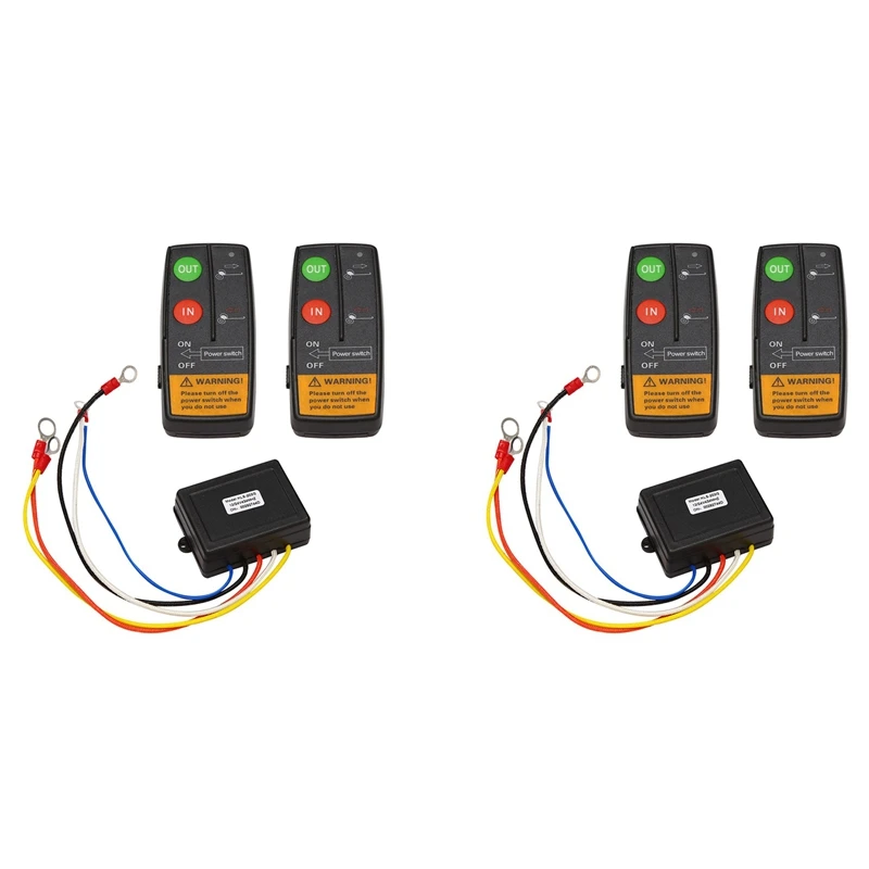2X 24V 50Ft Auto Wireless Console Winch Remote Control Car Manual Transmitter Button Console For Car Atv Suv Truck
2X 24V 50Ft Auto Wireless Console Winch Remote Control Car Manual Transmitter Button Console For Car Atv Suv Truck