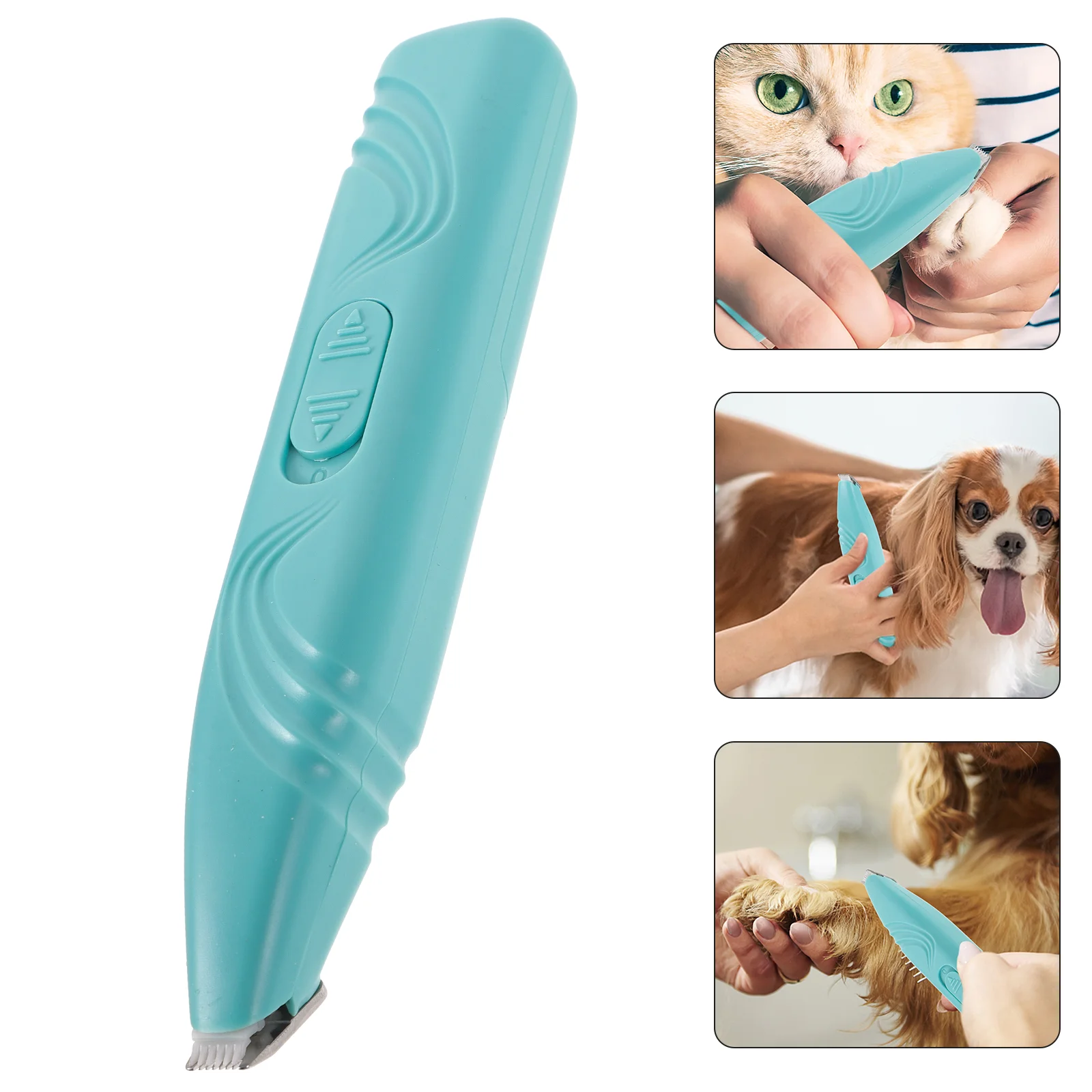 

Electric Pet Clippers Dogs Grooming Low Noise Pet Paws Clipper Dog Paw Trimmer