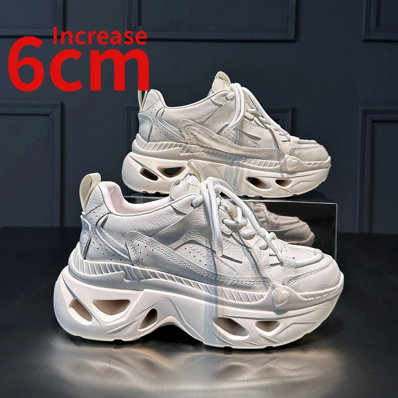 Обувь из натуральной кожи в европейском и американском стиле увеличенная на 6 см обувь для женщин удобная обувь для папы увеличенная Спортивная повседневная обувь для скейтборда
Обувь из натуральной кожи в европейском и американском стиле увеличенная на 6 см обувь для женщин удобная обувь для папы увеличенная Спортивная повседневная обувь для скейтборда