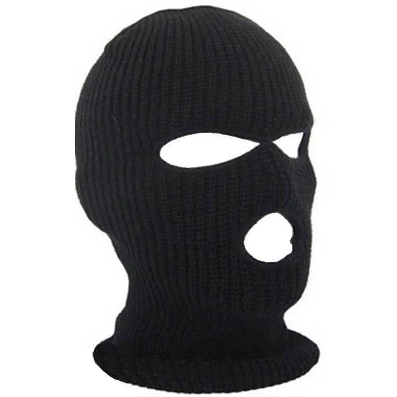 Full Face Covers Ski Mask Hat 3 Holes Balaclava Army Tactica CS Windproof Knit Beanie Bonnet Winter Warm Unisex Cap For Outdoor
Full Face Covers Ski Mask Hat 3 Holes Balaclava Army Tactica CS Windproof Knit Beanie Bonnet Winter Warm Unisex Cap For Outdoor