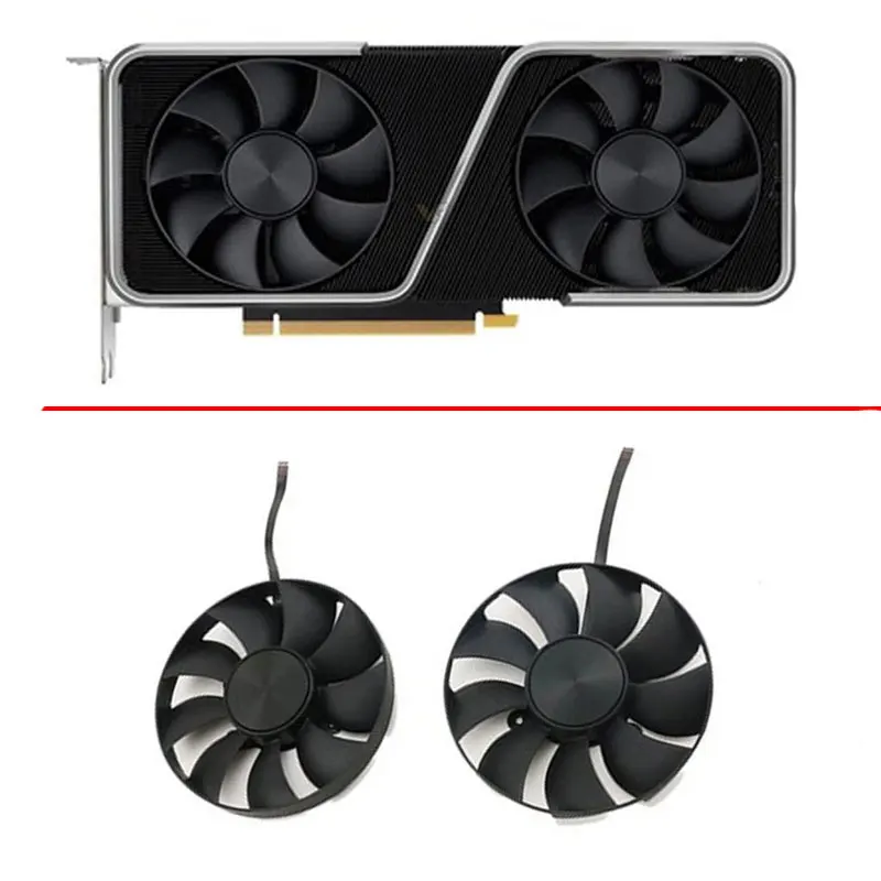 Вентилятор для видеокарты 2 шт Founders Edition NVIDIA RTX 3060 3060ti 3070 3070ti 85 мм DAPC0815B2UP001 Videokaart
Вентилятор для видеокарты 2 шт Founders Edition NVIDIA RTX 3060 3060ti 3070 3070ti 85 мм DAPC0815B2UP001 Videokaart