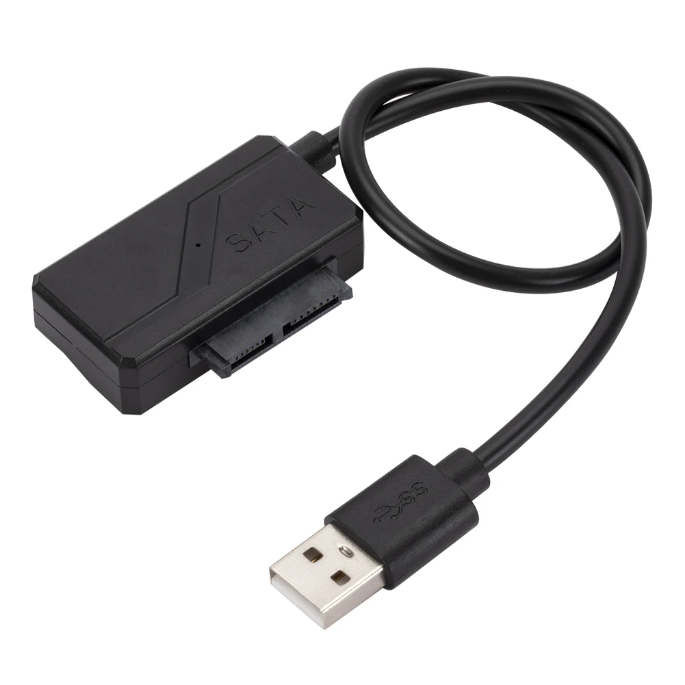 Кабель-адаптер SATA на USB 2,0, Кабель-адаптер для оптического привода ноутбука 6 + 7P SATA на USB 2,0, адаптер для шнура передачи данных
Кабель-адаптер SATA на USB 2,0, Кабель-адаптер для оптического привода ноутбука 6 + 7P SATA на USB 2,0, адаптер для шнура передачи данных
