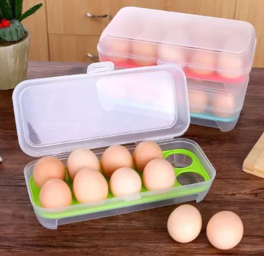 202215 Grids Portable Egg Box Shockproof Shockproof Plastic Egg Holder Household Refrigerator Storage Box Egg Fresh Keeping Box
202215 Grids Portable Egg Box Shockproof Shockproof Plastic Egg Holder Household Refrigerator Storage Box Egg Fresh Keeping Box