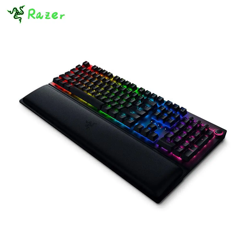 Razer BlackWidow V3 Mechanical Keyboard 104 Key Wired Gaming Keyboard with Razer Chroma RGB Effect Razer Green Mechanical Switch
Razer BlackWidow V3 Mechanical Keyboard 104 Key Wired Gaming Keyboard with Razer Chroma RGB Effect Razer Green Mechanical Switch