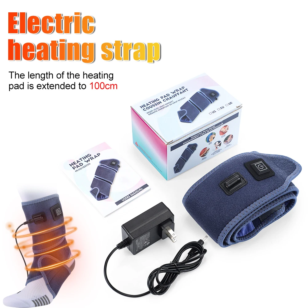 EU/US/UK Electric Heating Ankle Massager Pad Compression Straps Arthritis Health Care Foot Support Protector Brace Wrap Belt
EU/US/UK Electric Heating Ankle Massager Pad Compression Straps Arthritis Health Care Foot Support Protector Brace Wrap Belt