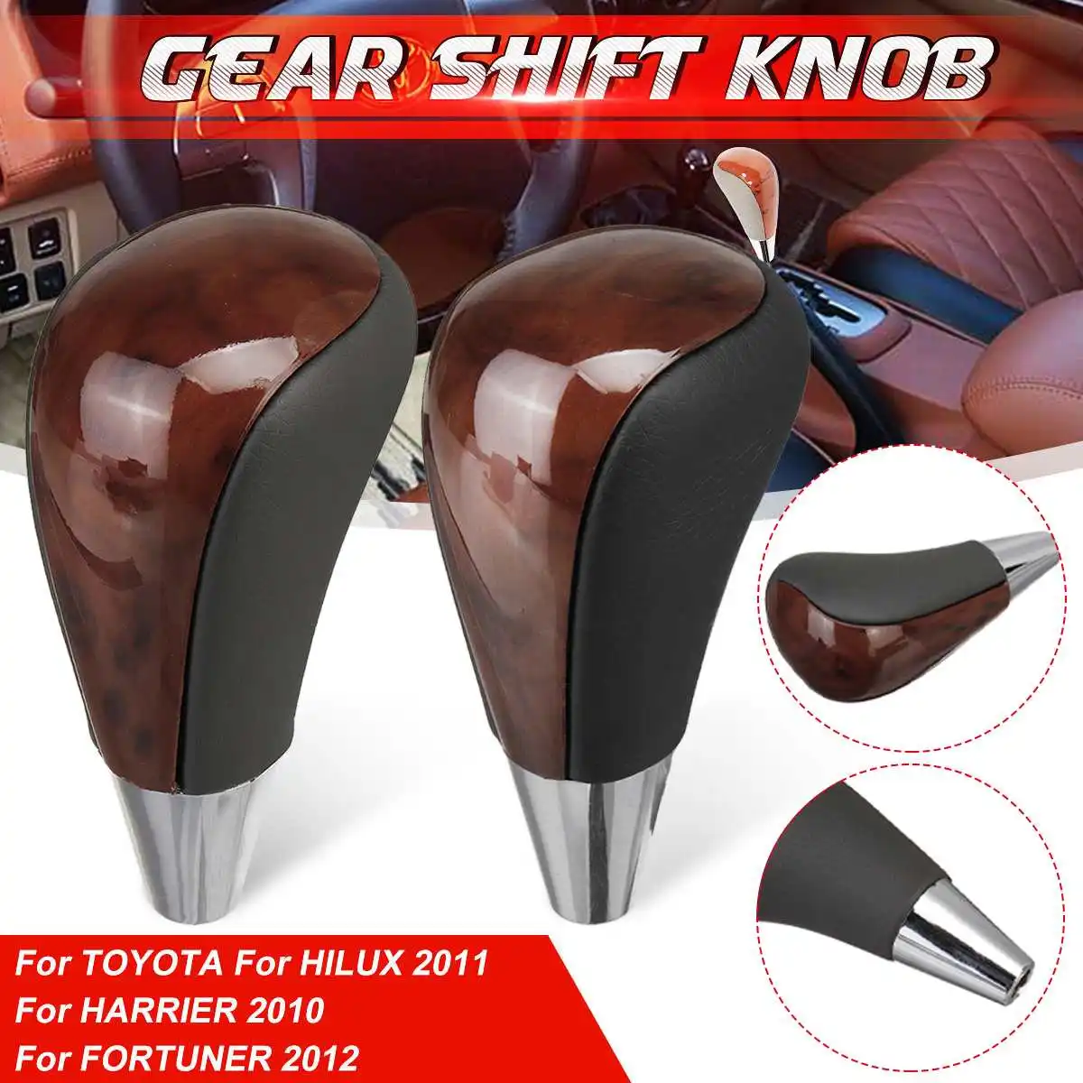 Car Automatic Gear Shift Knob Lever Shifter Stick For Toyota Corolla Camry/Harrier Fortuner Crown
Car Automatic Gear Shift Knob Lever Shifter Stick For Toyota Corolla Camry/Harrier Fortuner Crown