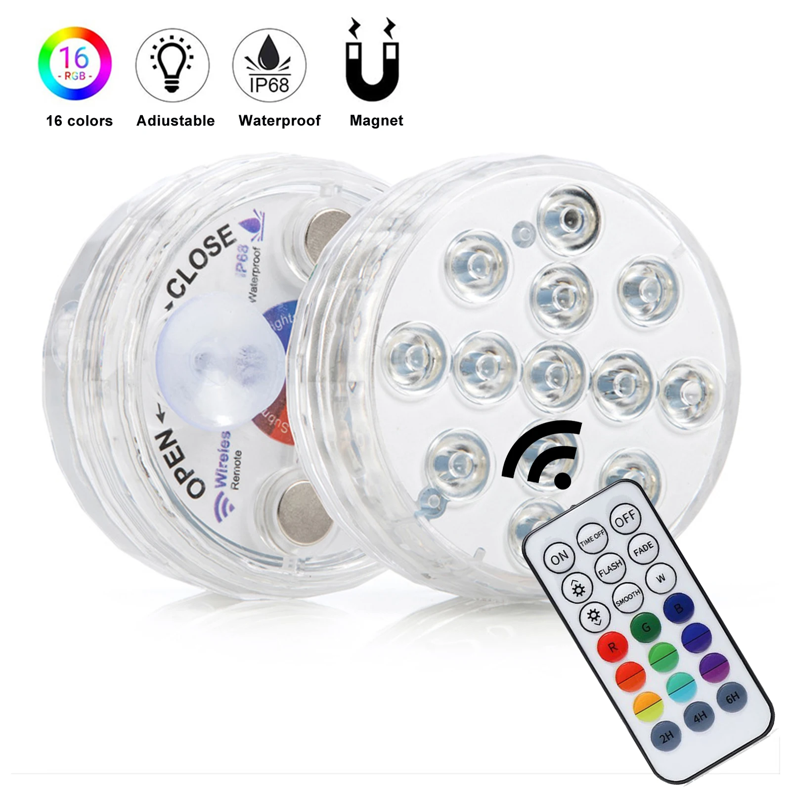 13 Led Remote Controlled RGB Submersible Light Battery Operated Underwater Night Lamp Outdoor Vase Bowl Garden Party Decoration
13 Led Remote Controlled RGB Submersible Light Battery Operated Underwater Night Lamp Outdoor Vase Bowl Garden Party Decoration