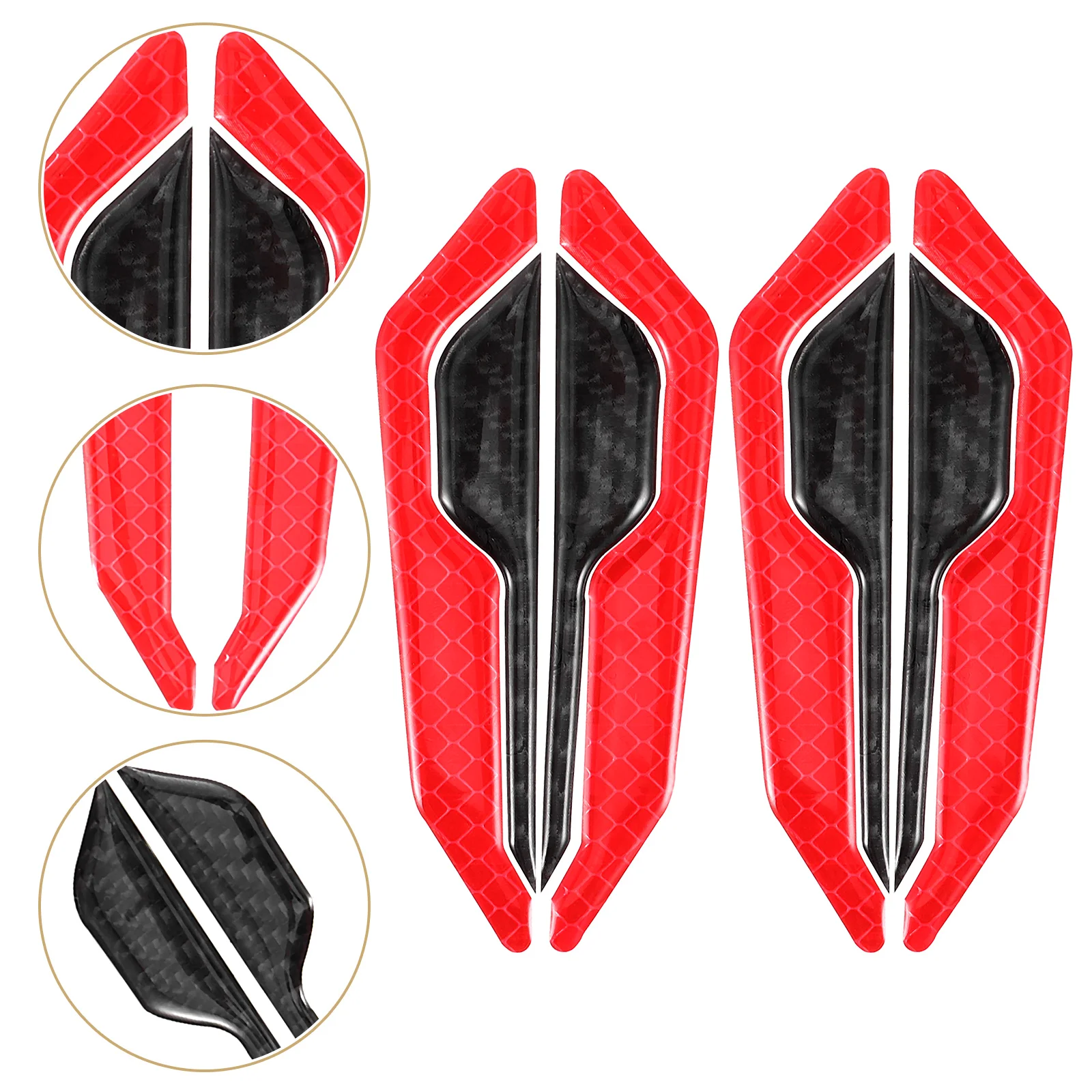 4 Pcs Car Bumper Guards Door Knob Anti-scratch Strip Handle Protector Carbon Fiber
4 Pcs Car Bumper Guards Door Knob Anti-scratch Strip Handle Protector Carbon Fiber
