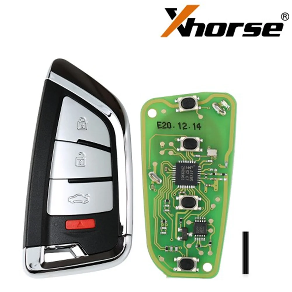Keychannel Xhorse Smart Key XSKF20EN Universal Car Keyless Remote Proximity Fob for VVDI2 Mini Key Tool Plus for Renault Peugeot
Keychannel Xhorse Smart Key XSKF20EN Universal Car Keyless Remote Proximity Fob for VVDI2 Mini Key Tool Plus for Renault Peugeot