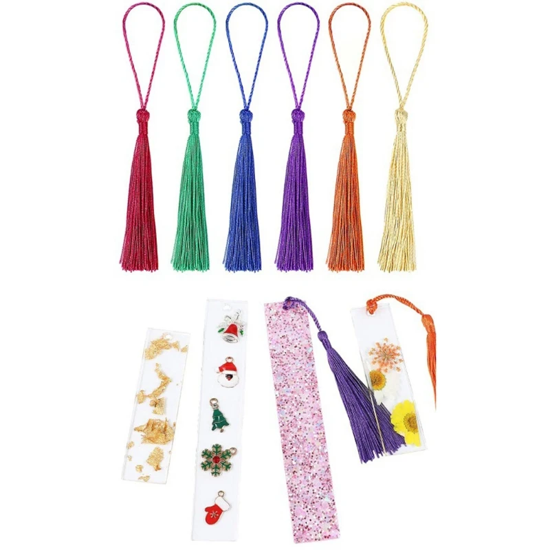 1 Set Bookmarks Epoxy Resin Mold Hanging Pendants Silicone Mould DIY Crafts Jewelry Decorations Casting Tools
1 Set Bookmarks Epoxy Resin Mold Hanging Pendants Silicone Mould DIY Crafts Jewelry Decorations Casting Tools