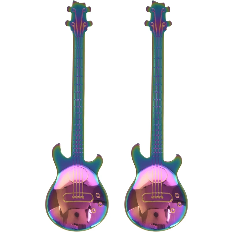 Set Of 8 Guitar Shaped Stainless Steel Coffee Spoon Demitasse Spoons Dessert Spoons Sugar Spoon Kitchen Cute Utensil
Set Of 8 Guitar Shaped Stainless Steel Coffee Spoon Demitasse Spoons Dessert Spoons Sugar Spoon Kitchen Cute Utensil