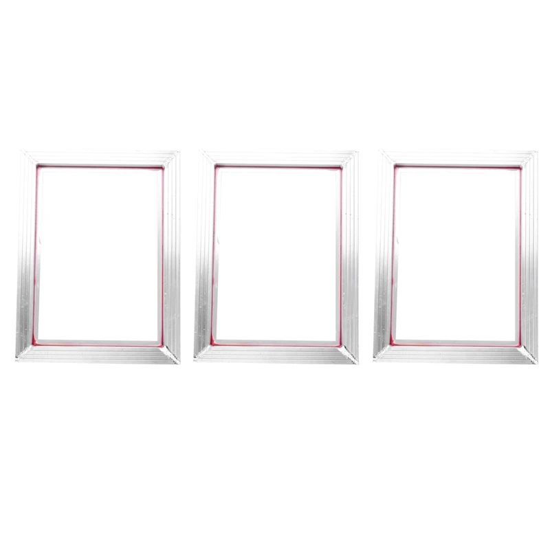 3x A3 трафаретная печать Алюминиевая рамка 31x41 см с белой 43T шелкография полиэфирная сетка для печатных плат
3x A3 трафаретная печать Алюминиевая рамка 31x41 см с белой 43T шелкография полиэфирная сетка для печатных плат