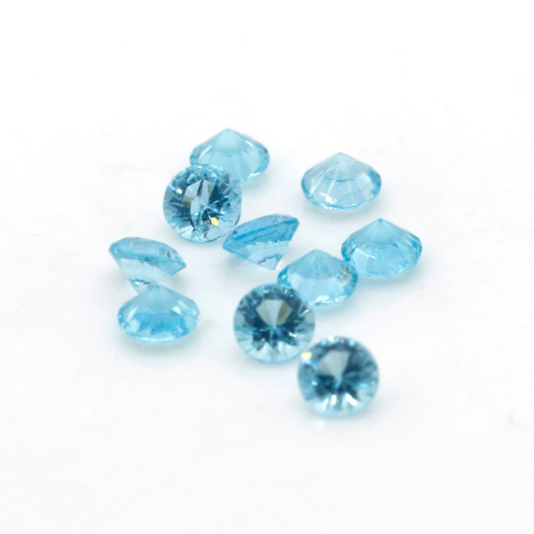 Wholesale Natural Blue Apatite 1.1mm Loose Gemstone Necklace Earrings For Women Keychain Bracelet Rings Anime
Wholesale Natural Blue Apatite 1.1mm Loose Gemstone Necklace Earrings For Women Keychain Bracelet Rings Anime