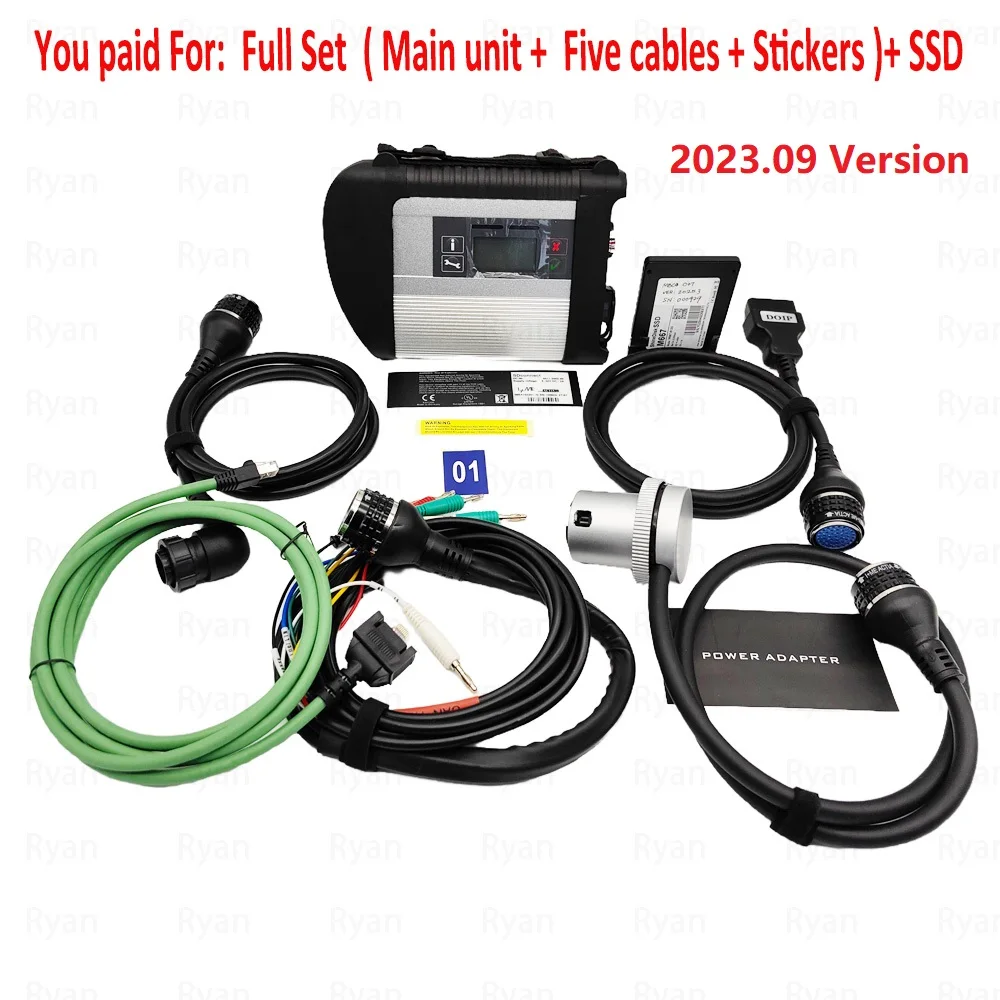 Новый MB Star C4 SSD 2025.3 Дополнительный SD-кабель C4 DOIP Wi-Fi C4 Мультиплексор Автоматическая диагностика для сканера автомобилей-грузовиков- автобусов Benz
Новый MB Star C4 SSD 2025.3 Дополнительный SD-кабель C4 DOIP Wi-Fi C4 Мультиплексор Автоматическая диагностика для сканера автомобилей-грузовиков- автобусов Benz