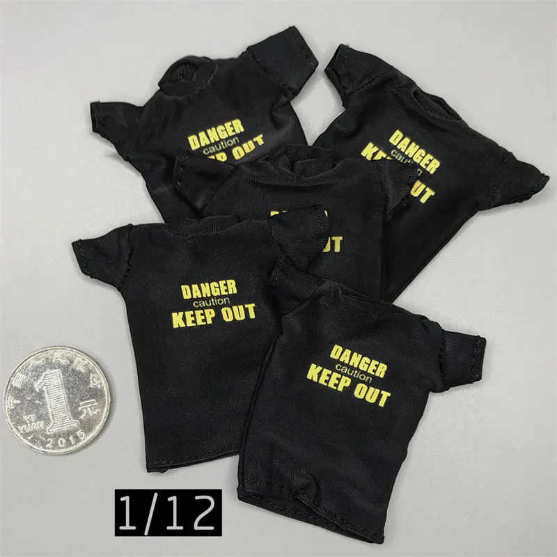 1/12 Scale Fashion Trend Short Sleeve T-shirt Male Soldier Printed Shirt Clothes Model for 6in Action Figure Accessories Doll
1/12 Scale Fashion Trend Short Sleeve T-shirt Male Soldier Printed Shirt Clothes Model for 6in Action Figure Accessories Doll
