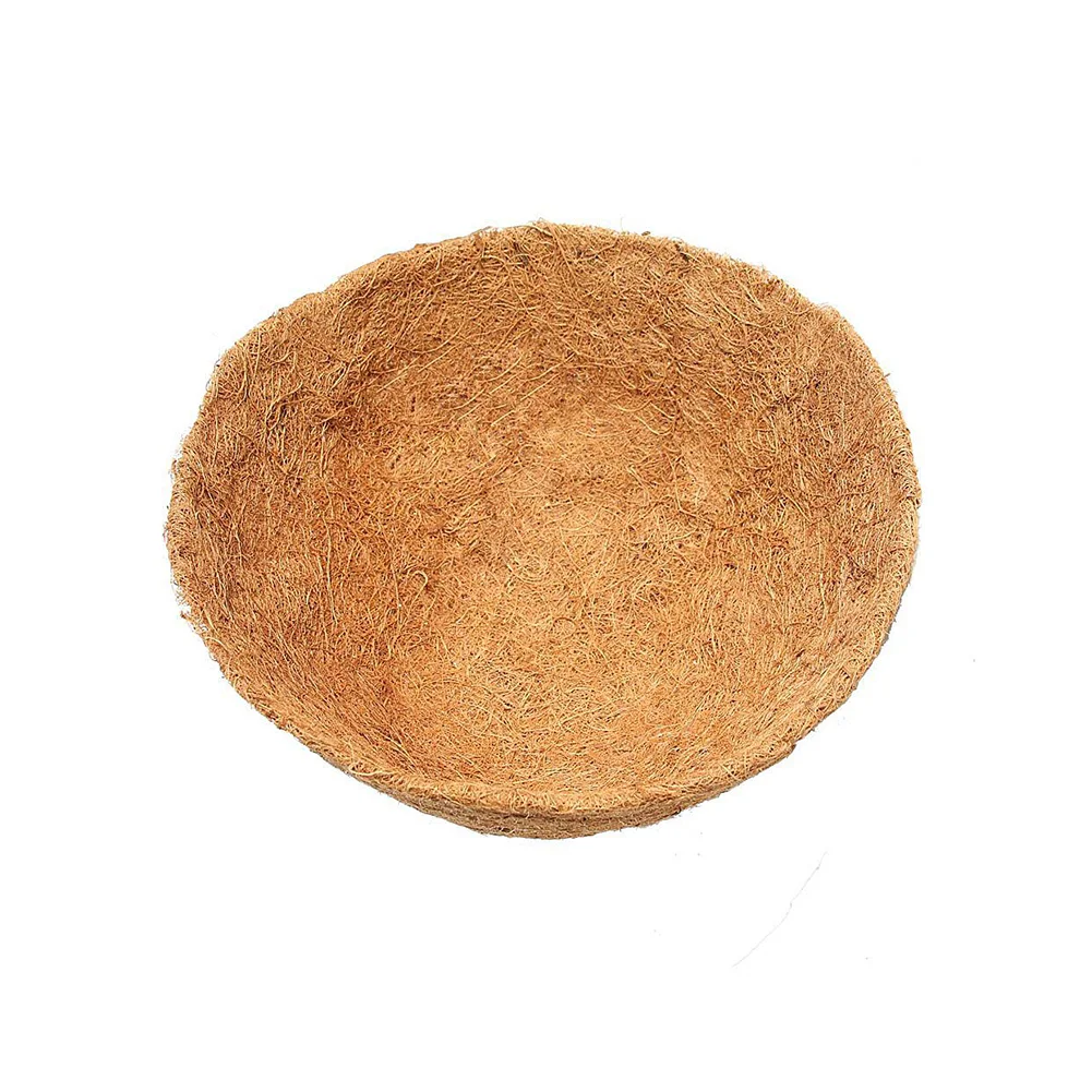 Replaceable Thick Coco Coir Liners Strong Water Absorption Coconut Fiber Lining For Hanging Planter Basket Garden Flower Pot 
Replaceable Thick Coco Coir Liners Strong Water Absorption Coconut Fiber Lining For Hanging Planter Basket Garden Flower Pot