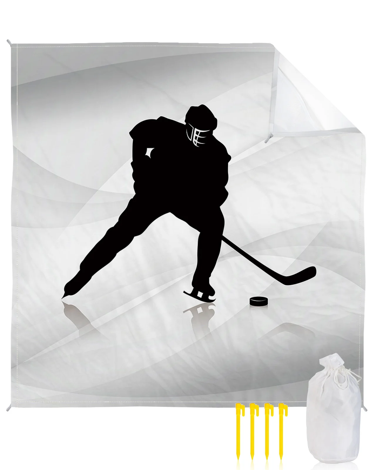 Abstract Hockey Player Waterproof Beach Blanket Camping Mat Portable Outdoor Picnic Mat Sand Beach Mat
Abstract Hockey Player Waterproof Beach Blanket Camping Mat Portable Outdoor Picnic Mat Sand Beach Mat