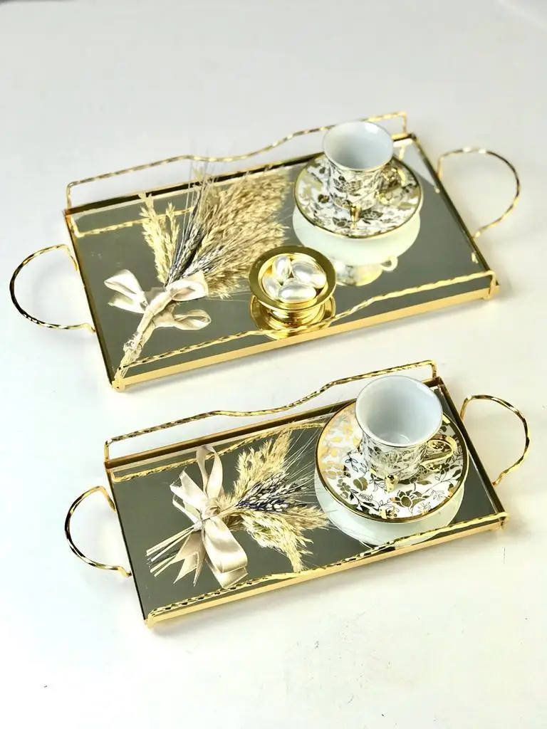 Storage Tray Gold Rectangle Luxury Glass Metal Mirror Makeup Organizer Cake Plate Jewelry Display 2 pcs Wedding Home Decor
Storage Tray Gold Rectangle Luxury Glass Metal Mirror Makeup Organizer Cake Plate Jewelry Display 2 pcs Wedding Home Decor