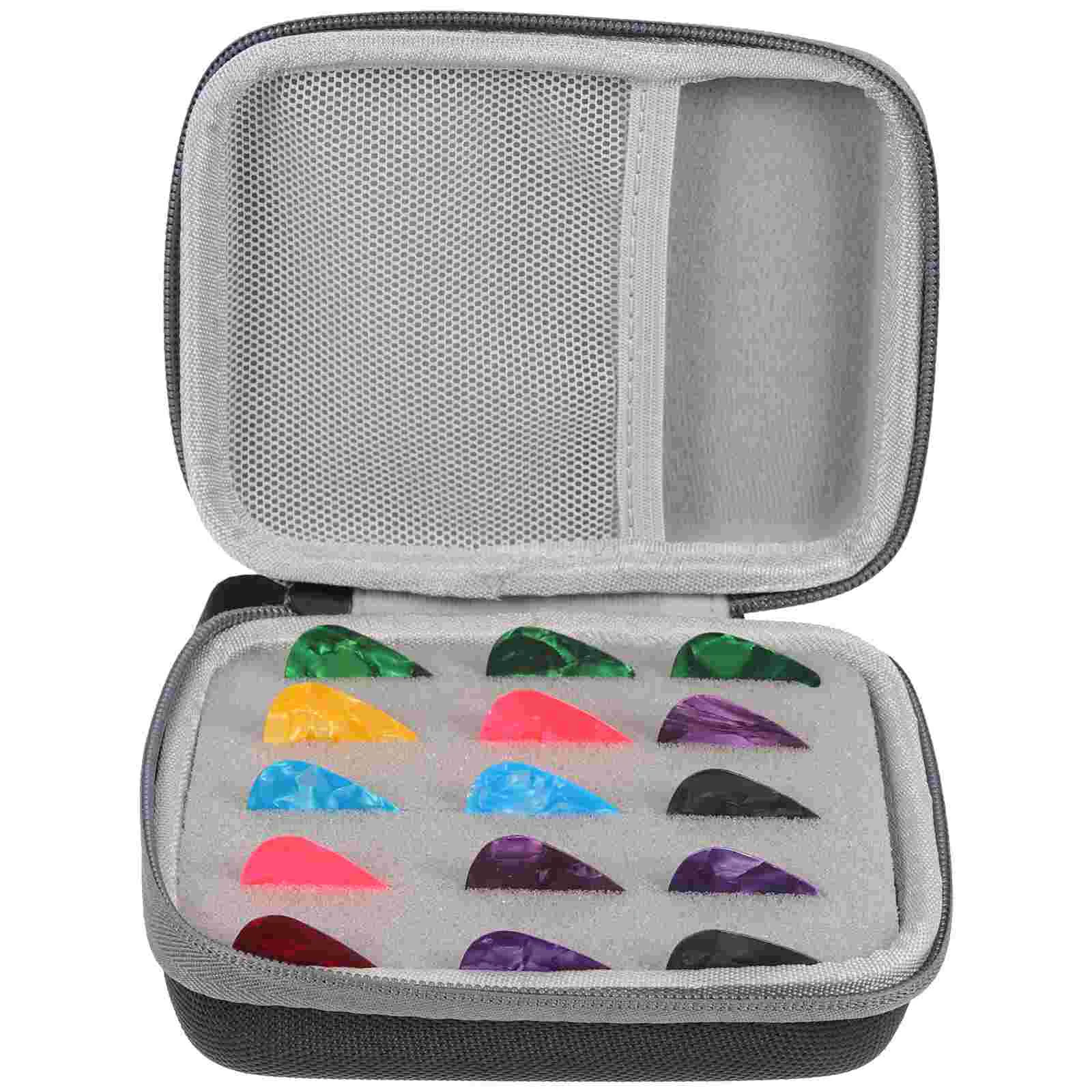 Guitar Picks Storagebag Holder Container Pick Plectrum Organizer Durable Accessories Case
Guitar Picks Storagebag Holder Container Pick Plectrum Organizer Durable Accessories Case