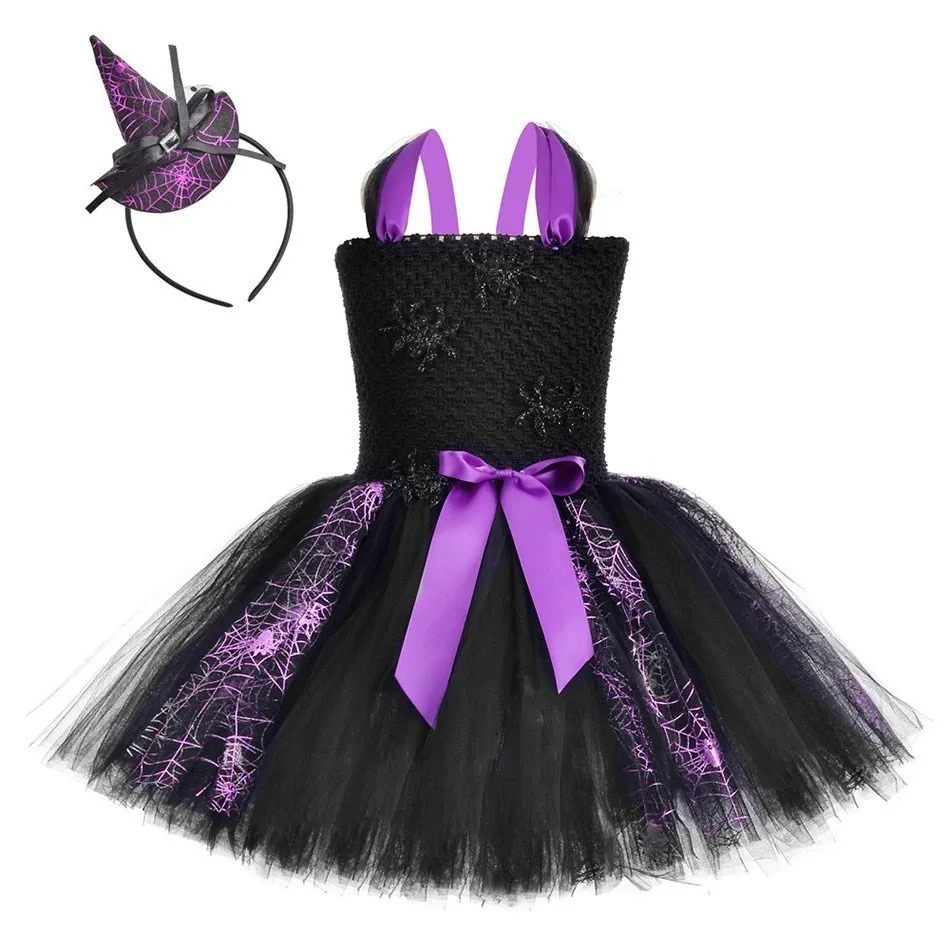 Girls Hallowen Cosplay Witch Costume Kids Witches Party Tutu Dress With Hat Carnival Fancy Drtess Up Girl Outfit Prom Ball Gown
Girls Hallowen Cosplay Witch Costume Kids Witches Party Tutu Dress With Hat Carnival Fancy Drtess Up Girl Outfit Prom Ball Gown