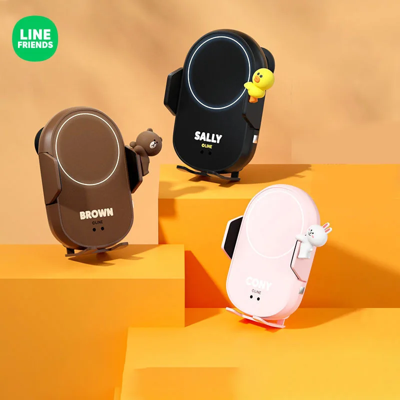 Line Friends Brown Cony Sally Cartoon Kawaii Car Phone Mount Car Wireless Charger Super Cute High Face Value Car Fixing Bracket
Line Friends Brown Cony Sally Cartoon Kawaii Car Phone Mount Car Wireless Charger Super Cute High Face Value Car Fixing Bracket