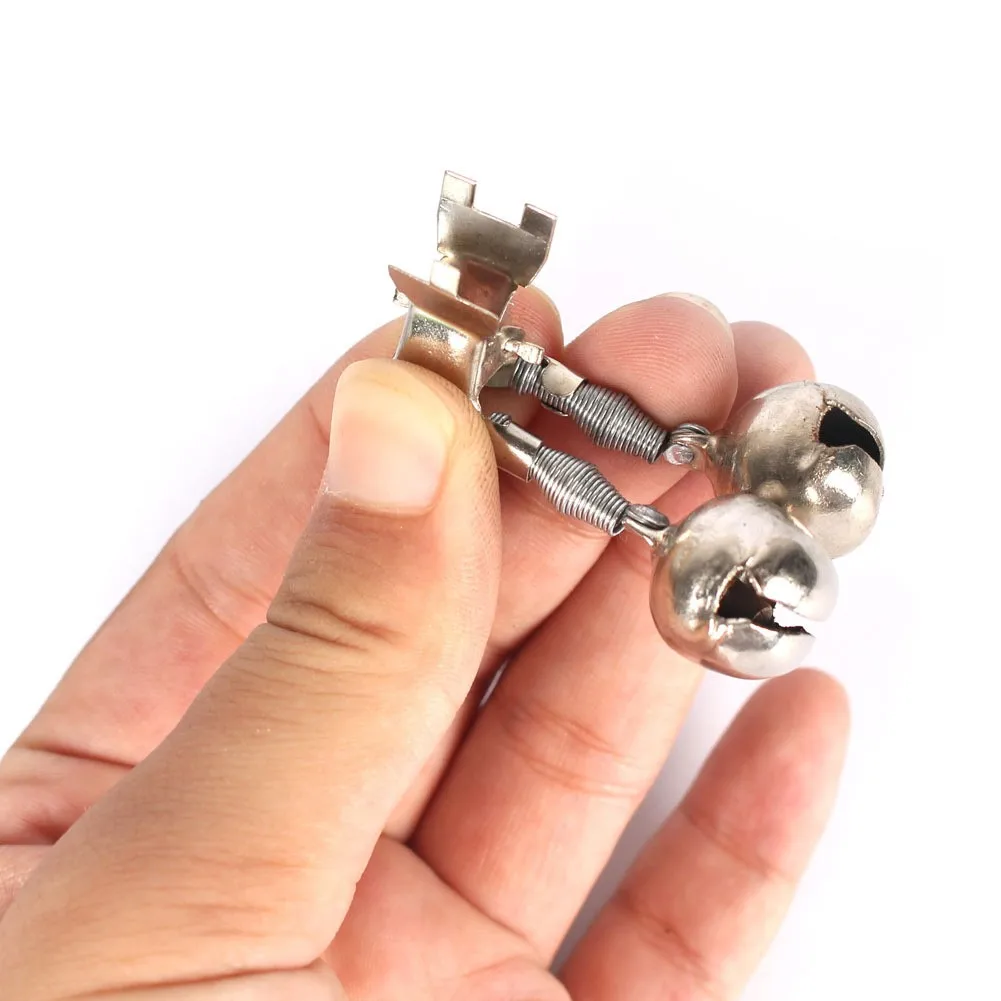 Durable High Quality Fishing Alarm Bells Fish Clocks Bait Bells Clip Design Double Fishing Metal Rod 10 Pieces
Durable High Quality Fishing Alarm Bells Fish Clocks Bait Bells Clip Design Double Fishing Metal Rod 10 Pieces