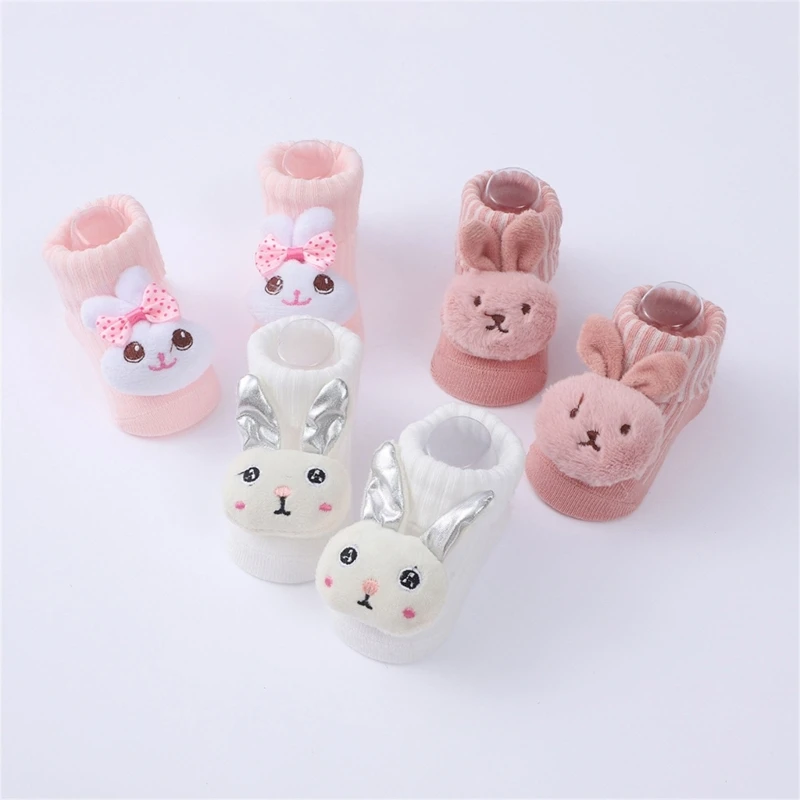 Pack of 3 Pair Animal Themed Infant Knit Booties Cartoon Dolls Knitted Baby Shoes Socks Comfortable Floor Socks Set
Pack of 3 Pair Animal Themed Infant Knit Booties Cartoon Dolls Knitted Baby Shoes Socks Comfortable Floor Socks Set