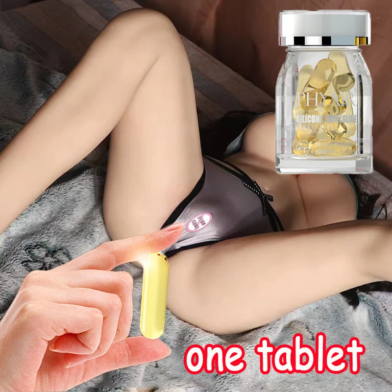 Силиконовое масло в капсулах, смазка без очистки для геев, мужские и женские возбуждающие гелевые товары