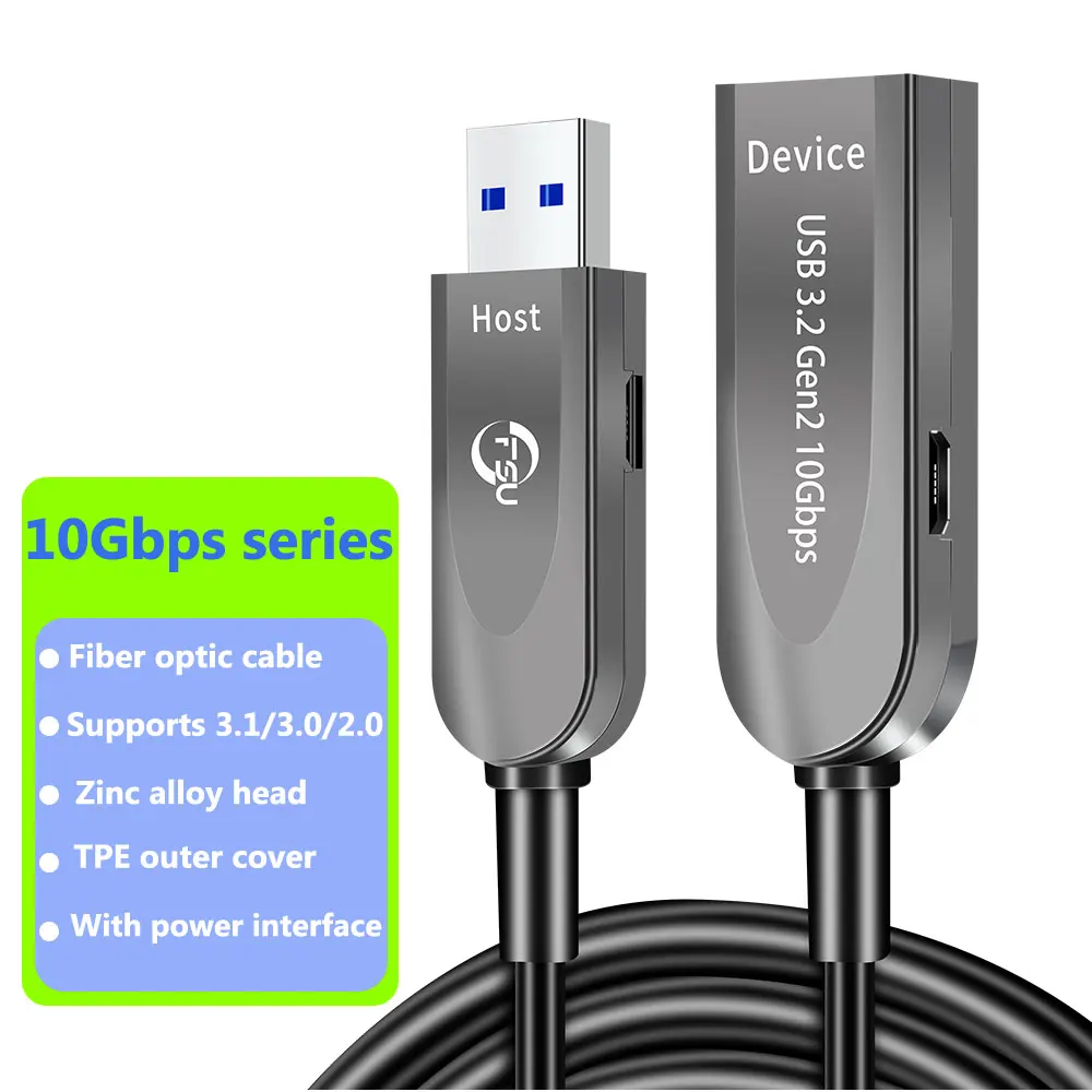Удлинительный USB-кабель USB 3 2 0 кабель для передачи данных веб-камеры USB-клавиатуры