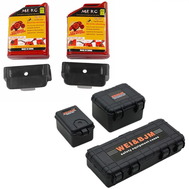 2 шт. 1/10 Масштаб Rc Гусеничный аксессуар мини топливный бак (красный) с 3 шт. пластиковых Rc автомобилей коробка для хранения декоративный инстр...
2 шт. 1/10 Масштаб Rc Гусеничный аксессуар мини топливный бак (красный) с 3 шт. пластиковых Rc автомобилей коробка для хранения декоративный инстр...