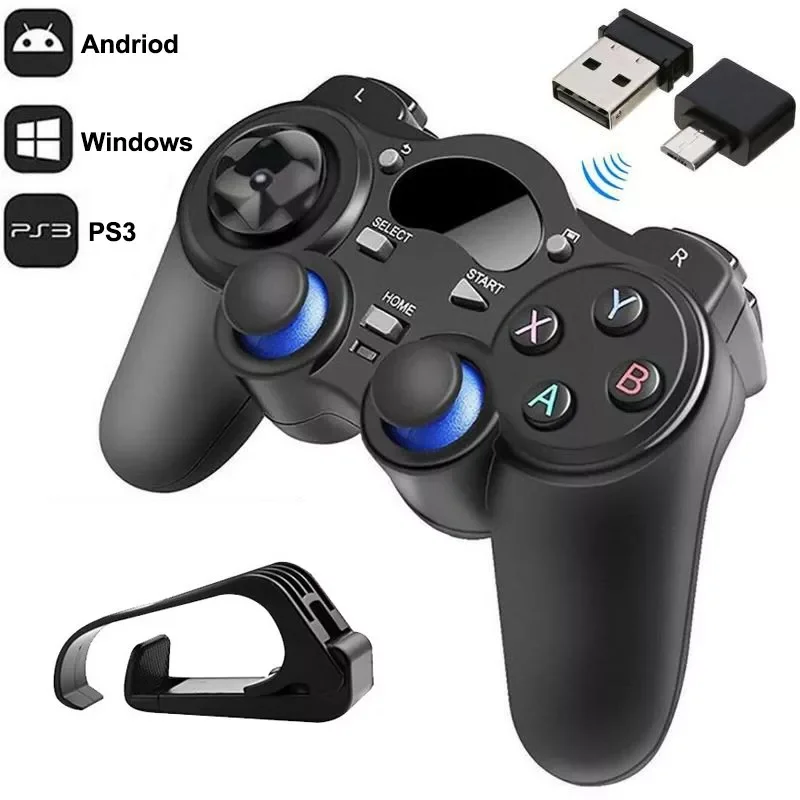 2.4G USB Wireless Android Game Controller Joystick Joypad with OTG Converter For PS3/Smart Phone For Tablet PC Smart TV Box
2.4G USB Wireless Android Game Controller Joystick Joypad with OTG Converter For PS3/Smart Phone For Tablet PC Smart TV Box