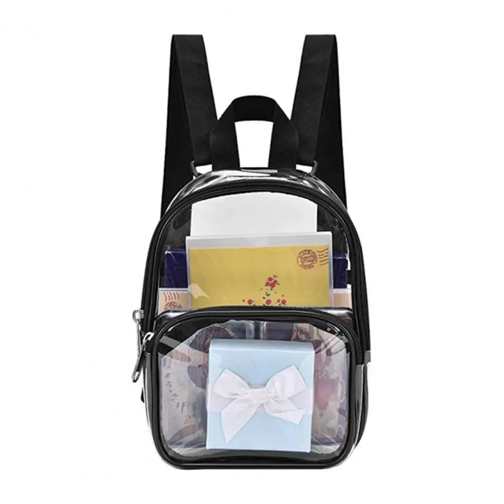 Lightweight Practical Portable Spacious Capacity Bookbag Sporty Student Backpack Transparent for School
Lightweight Practical Portable Spacious Capacity Bookbag Sporty Student Backpack Transparent for School