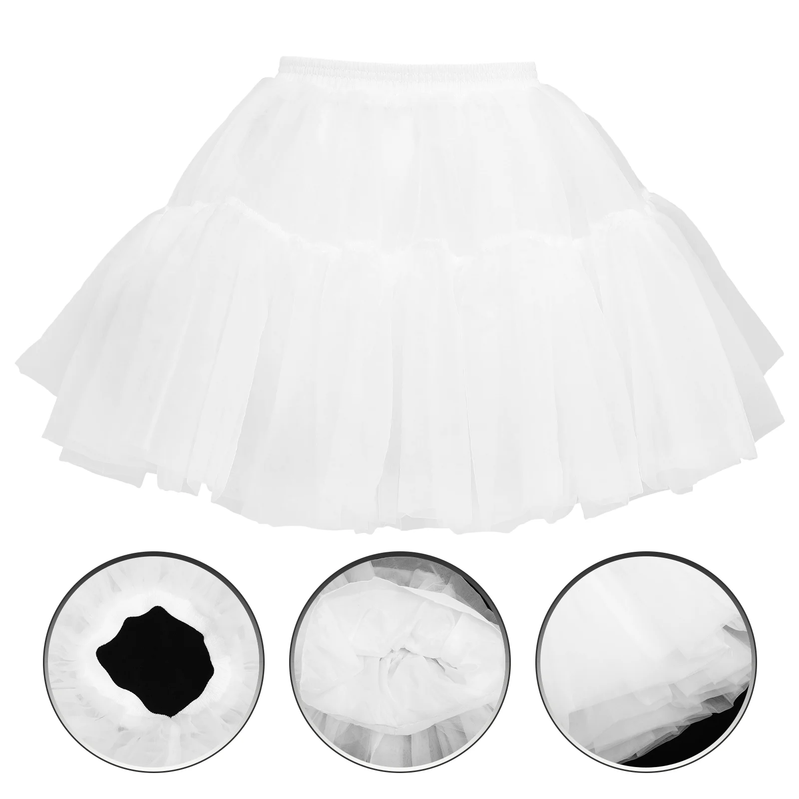 White Women Hoopless Petticoat Underskirt Tutu Skirt Crinoline Cosplay Dress Showing Stage Costume
White Women Hoopless Petticoat Underskirt Tutu Skirt Crinoline Cosplay Dress Showing Stage Costume