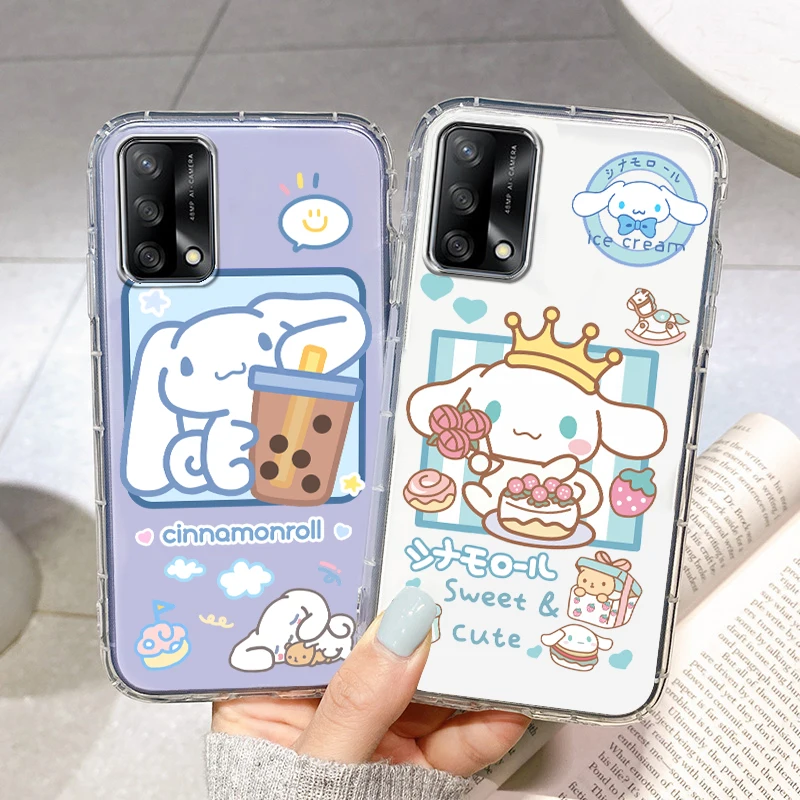 Kulomi Sanrio Cinnamoroll Phone Case For OPPO Reno 9 8 7 6 5 4 2 Z Lite Pro SE 5G Silicone TPU Funda Capa Transparent Cover
Kulomi Sanrio Cinnamoroll Phone Case For OPPO Reno 9 8 7 6 5 4 2 Z Lite Pro SE 5G Silicone TPU Funda Capa Transparent Cover