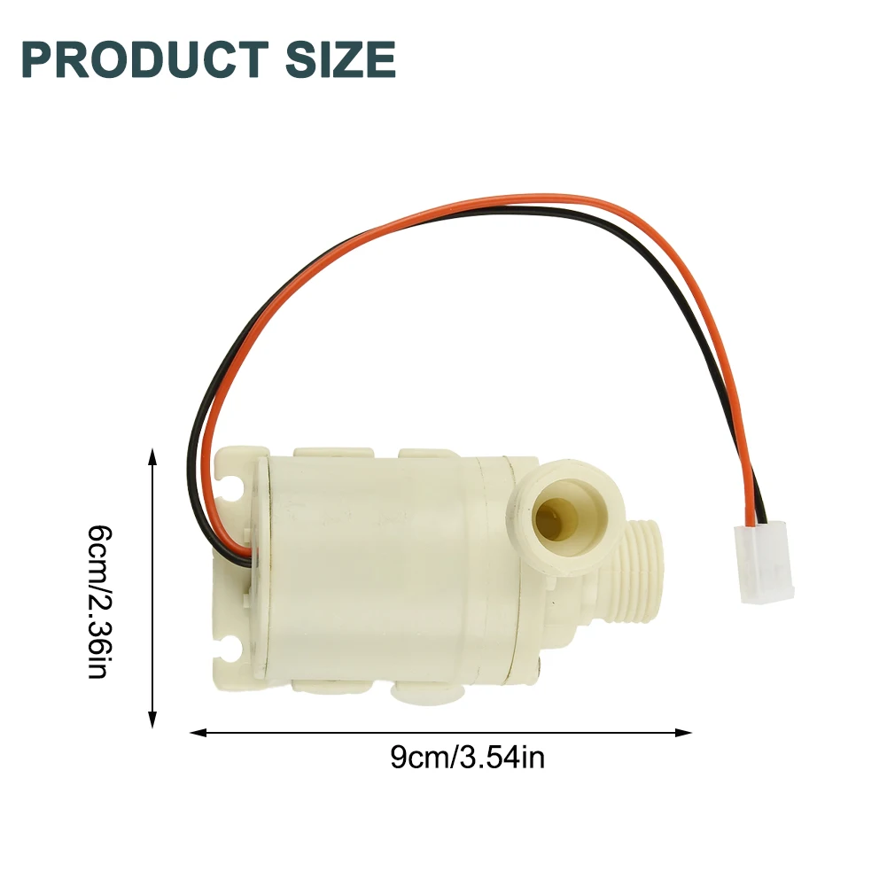 12V Pump 100°C Solar Hot Water Circulation Pump Food Grade Silent Coupler White Garden Pond Spring Water Pump
12V Pump 100°C Solar Hot Water Circulation Pump Food Grade Silent Coupler White Garden Pond Spring Water Pump