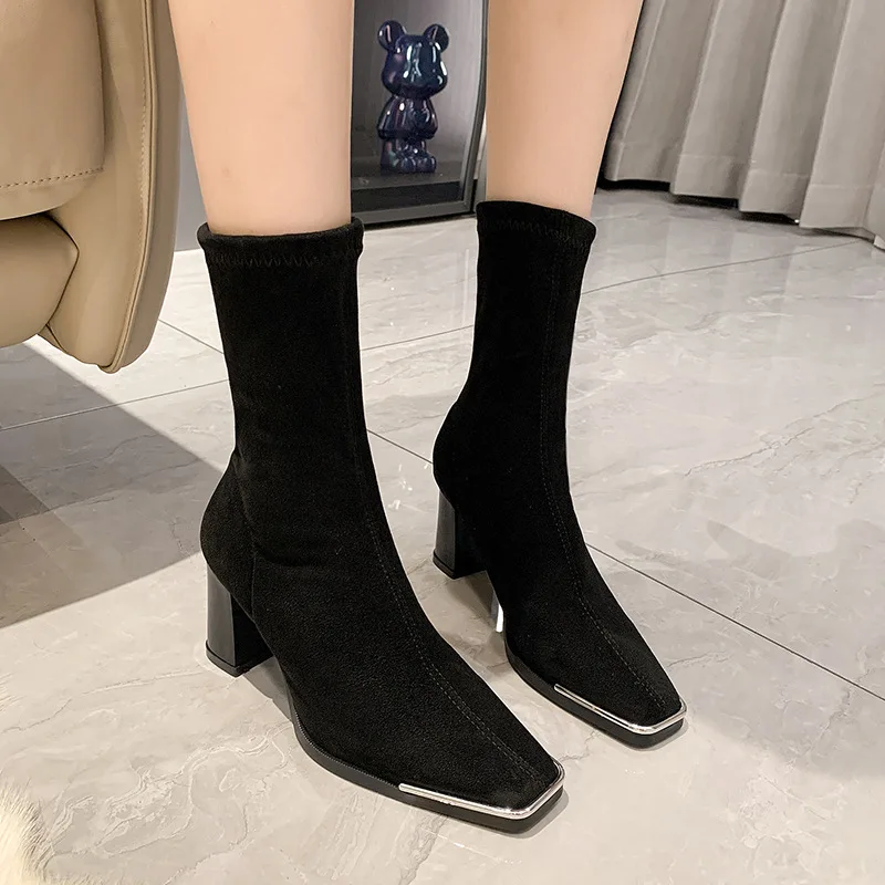 Boots Women's Low Shoes Luxury Designer Winter Footwear Boots-Women Ankle Ladies Fashion Autumn 2022 Rubber High Heel Slip-On R
Boots Women's Low Shoes Luxury Designer Winter Footwear Boots-Women Ankle Ladies Fashion Autumn 2022 Rubber High Heel Slip-On R