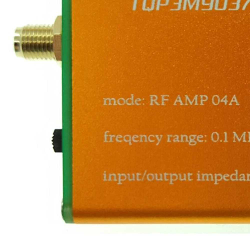 100K-6GHz Full-band Preamplifier All-Band Enforcement RF FM VHF UHF RF Pre-enforcement Ultra-Low-NoisVe 45 X 45 X 18.5mm
100K-6GHz Full-band Preamplifier All-Band Enforcement RF FM VHF UHF RF Pre-enforcement Ultra-Low-NoisVe 45 X 45 X 18.5mm