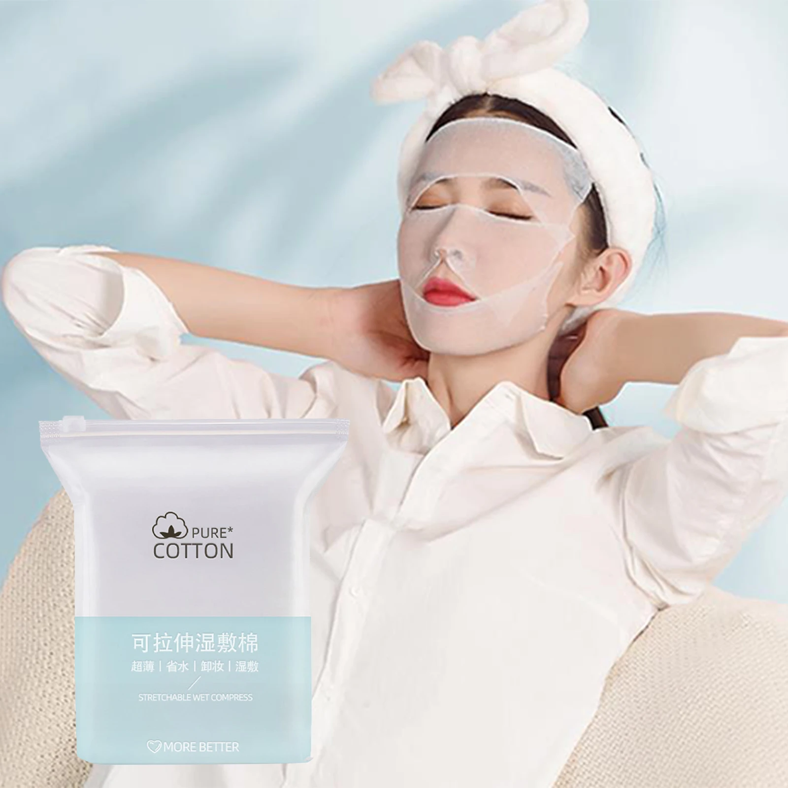 Disposable Stretchable cleansing Makeup Cotton Wipes Thin Makeup Remover Pads Ultrathin Facial Cleansing Paper Make Up Tools
Disposable Stretchable cleansing Makeup Cotton Wipes Thin Makeup Remover Pads Ultrathin Facial Cleansing Paper Make Up Tools