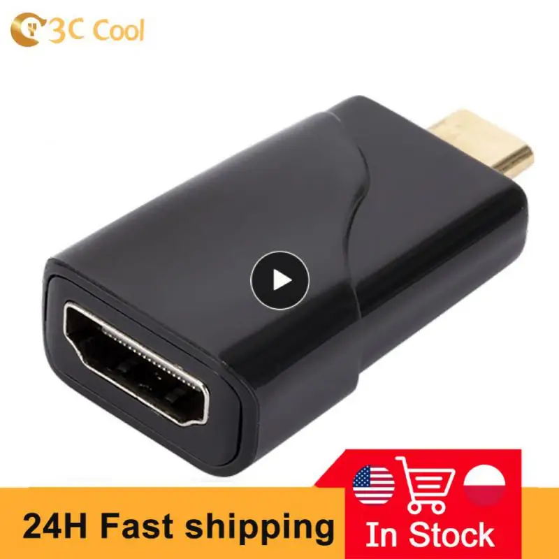 Portable Computer Accessories Usb C Adapter Type C To 4k HDMI-compatible 4k Adapter For Projector Monitor Universal
Portable Computer Accessories Usb C Adapter Type C To 4k HDMI-compatible 4k Adapter For Projector Monitor Universal