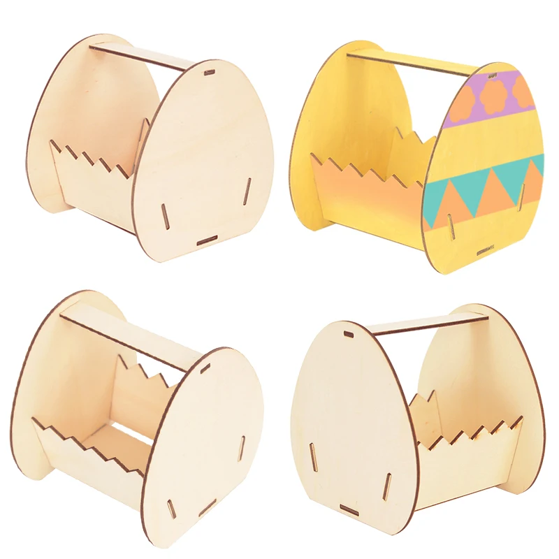 Easter Wooden Egg Basket Stand DIY Paint Gift Box Egg Holder Shelves Kids Toy 2023 Easter Decoration for Home Craft Ornaments
Easter Wooden Egg Basket Stand DIY Paint Gift Box Egg Holder Shelves Kids Toy 2023 Easter Decoration for Home Craft Ornaments