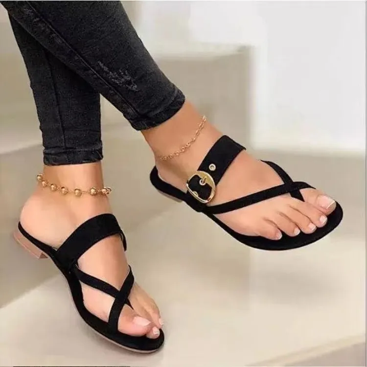 Women Sandals Metal Decoration Flip Flops Clip Open Toe Casual Ladies Sandals Shoes Footwear Outdoor Beach Women's Shoes 2022
Women Sandals Metal Decoration Flip Flops Clip Open Toe Casual Ladies Sandals Shoes Footwear Outdoor Beach Women's Shoes 2022